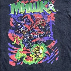 Mishka MNWKA SPAWN Black  GRAILED T-Shirt MENS MEDIUM